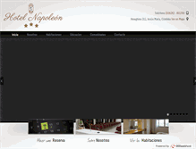 Tablet Screenshot of napoleononline.com.ar